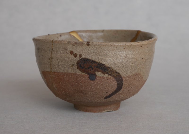 絵唐津茶碗