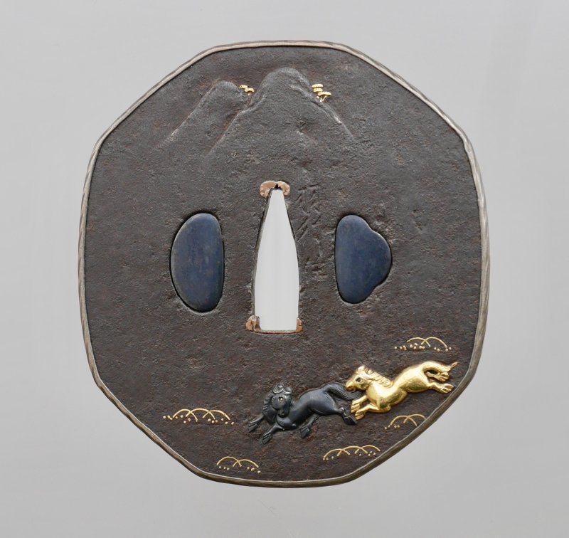 野馬図鐔