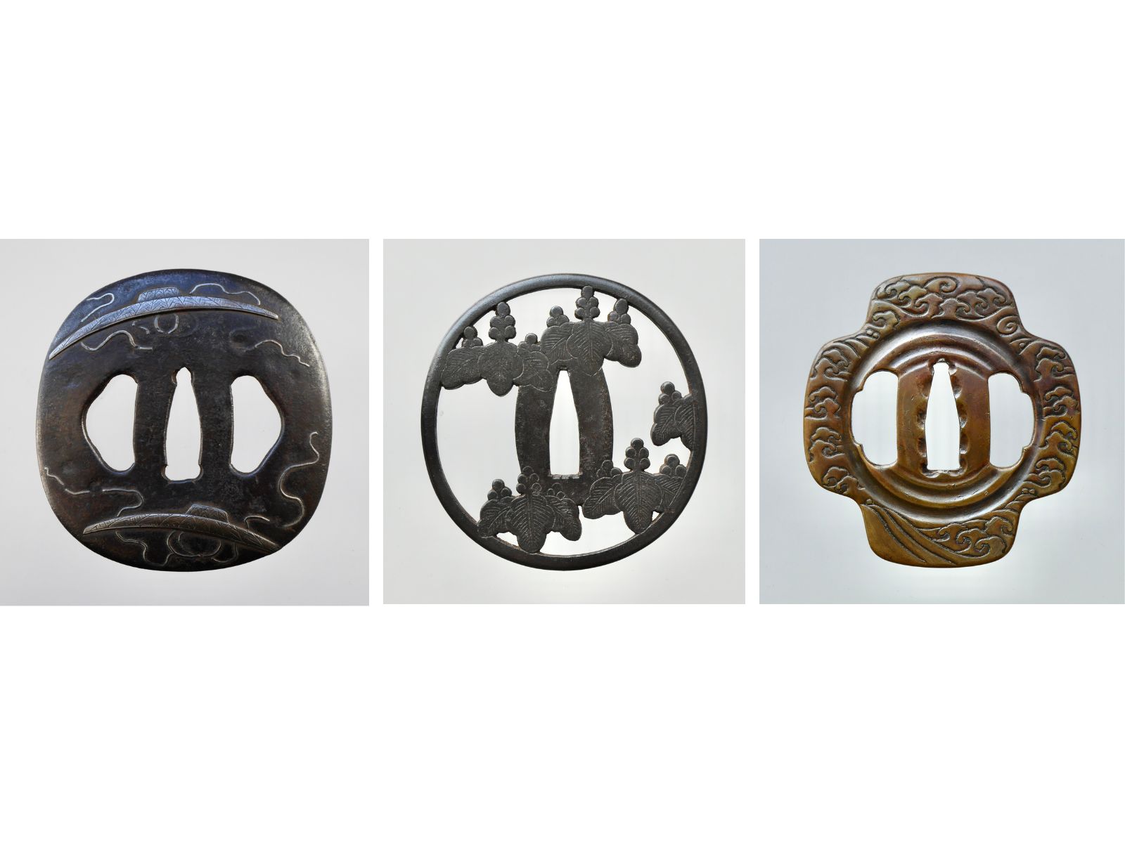 The Allure of Higo Kinko : Answers and Commentary on Three Tsuba from the Petit Bidding-Style Kantei