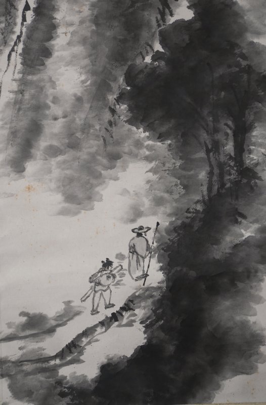 山雲楼台図